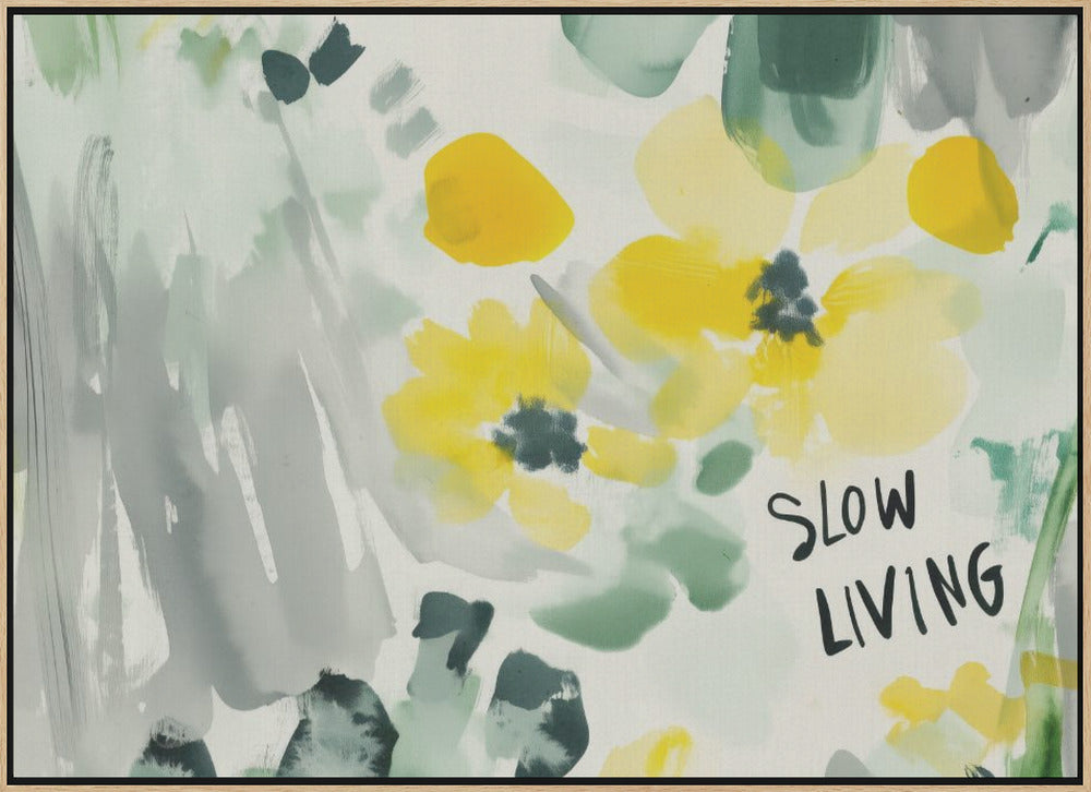 Slowliving Poster och Canvastavla