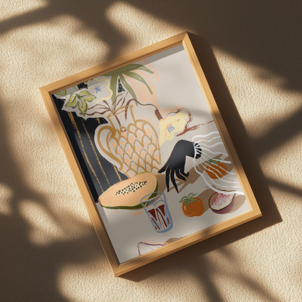 Fruitful Spread Poster och Canvastavla