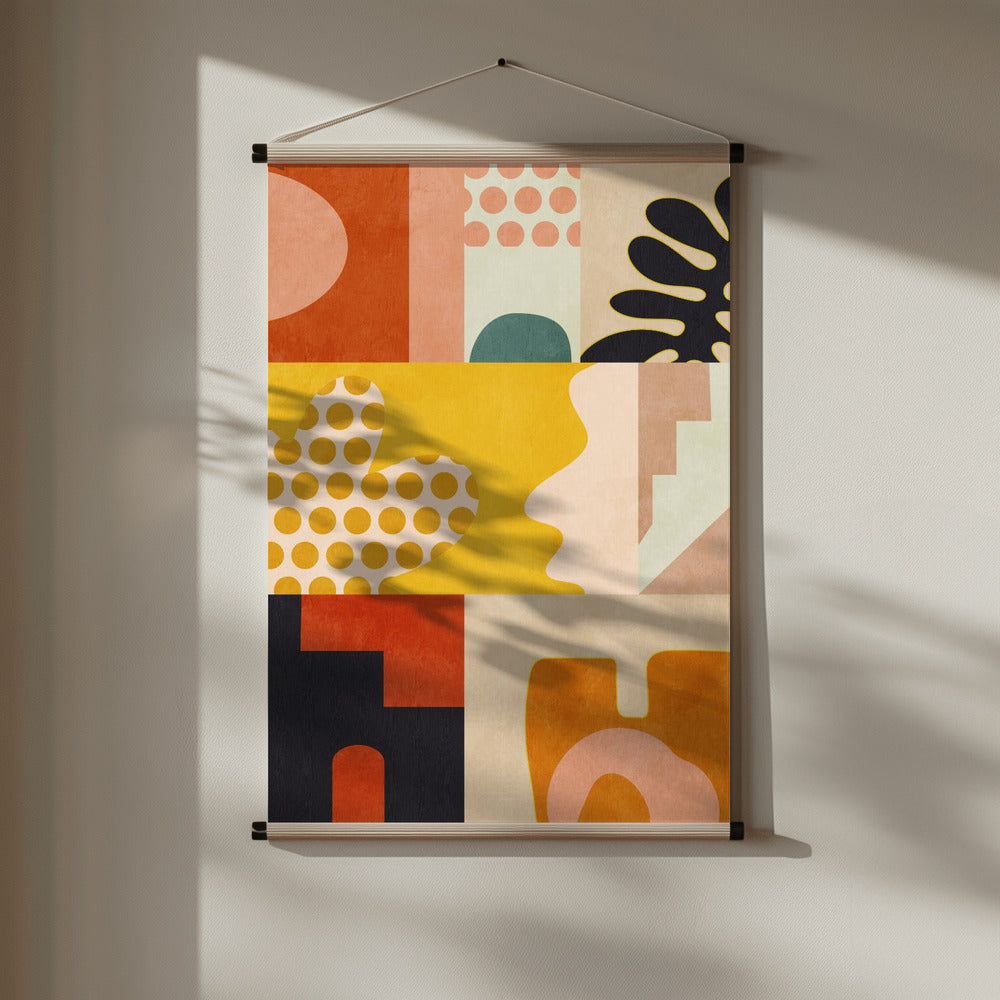 Playing Around Shapes 6 Poster och Canvastavla