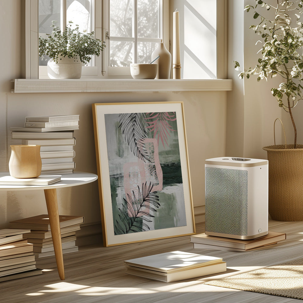 Verdant Blush 3 Poster och Canvastavla