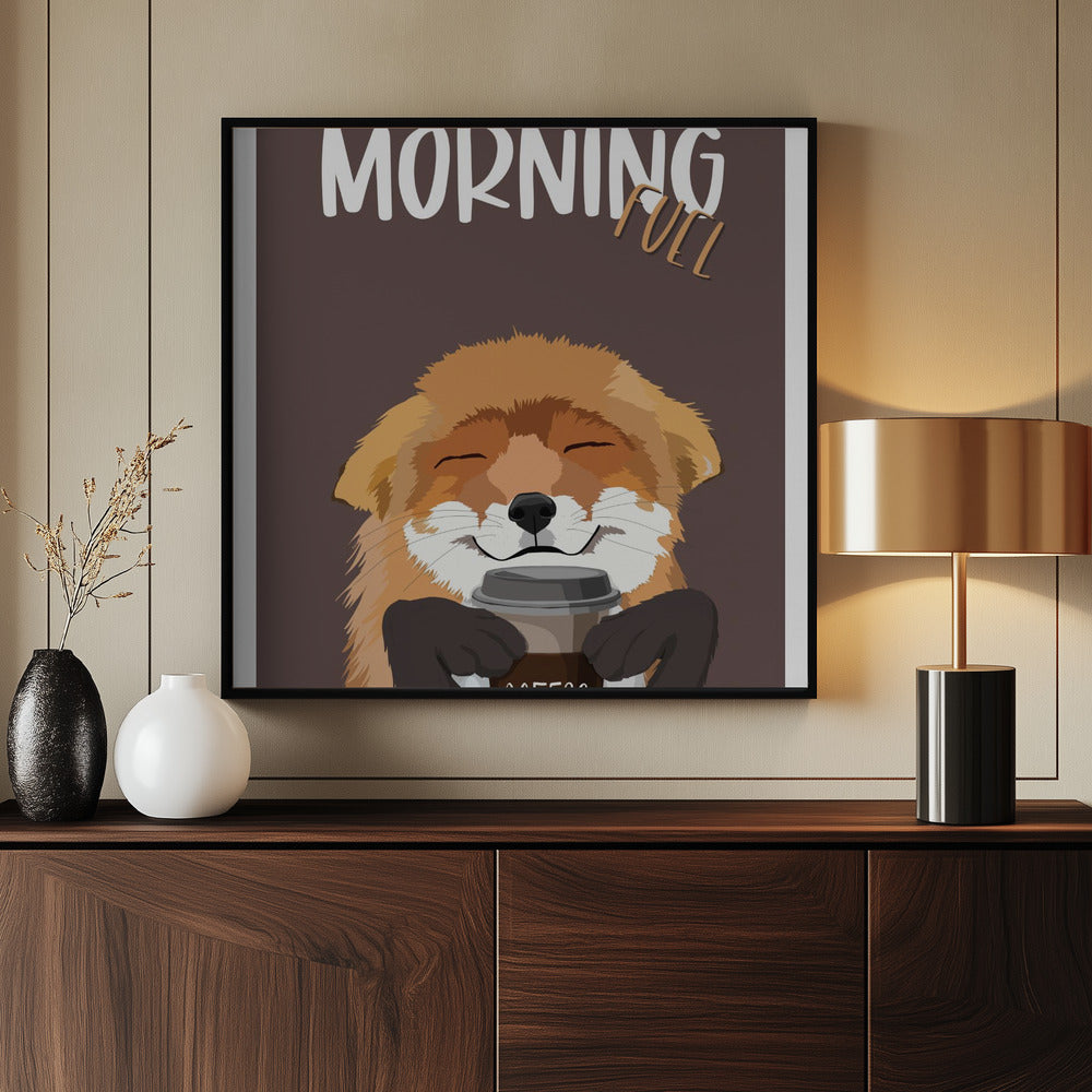 Morning Fuel Poster och Canvastavla