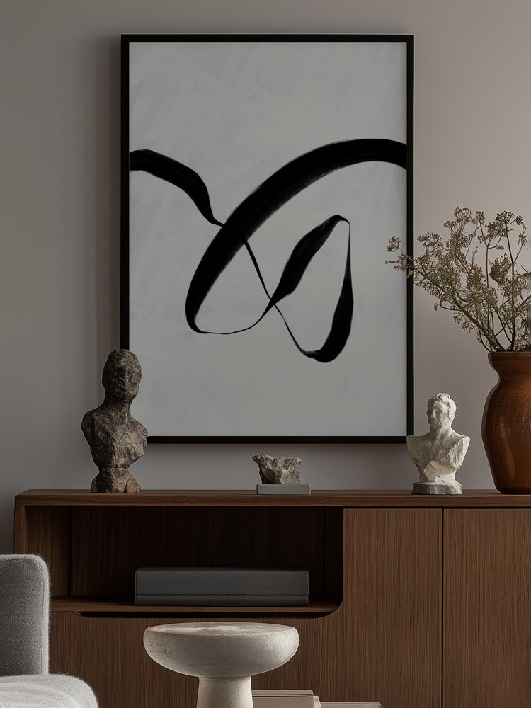 Blackstrokesno9 Poster och Canvastavla