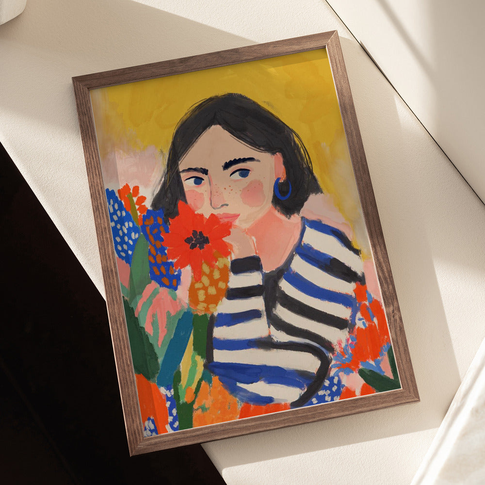 Cheeky in bloom Poster och Canvastavla