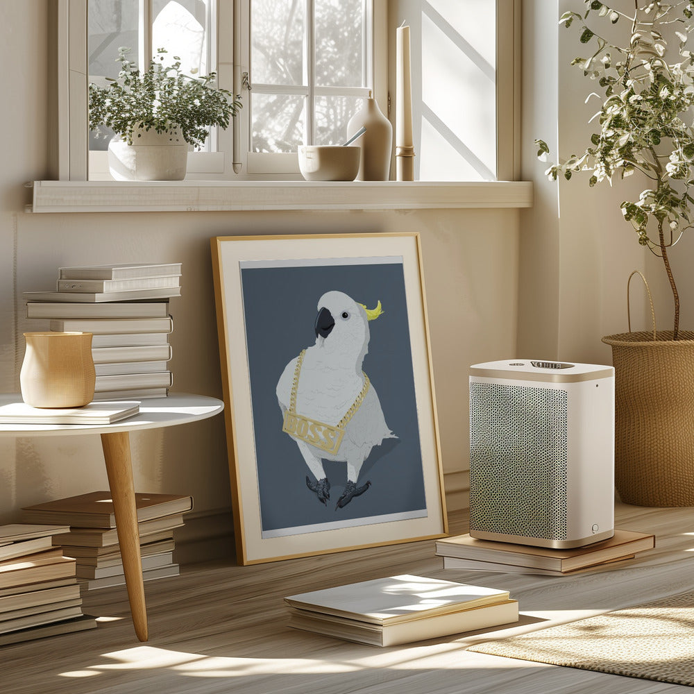 Swag Parrot Poster och Canvastavla