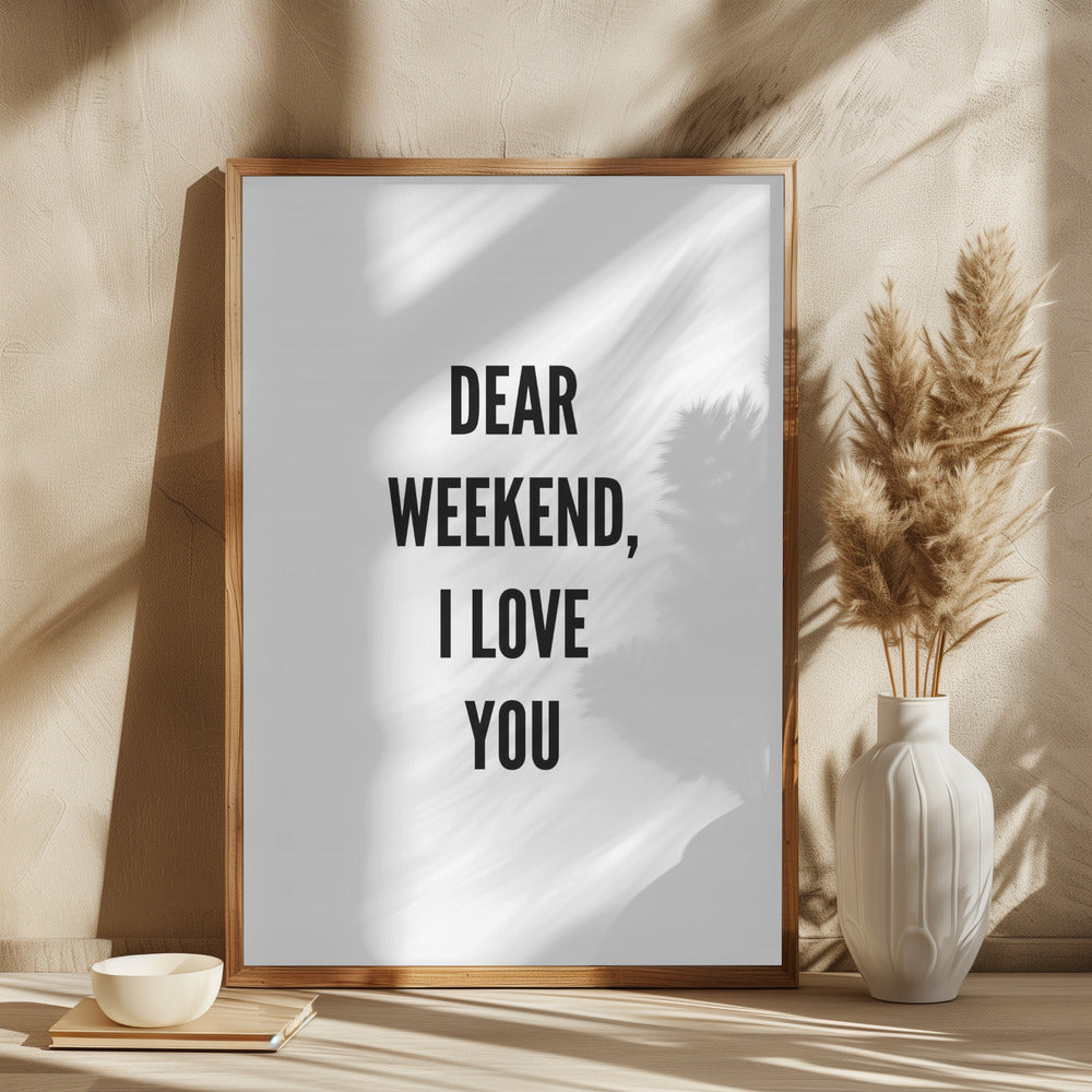 Dear Poster och Canvastavla