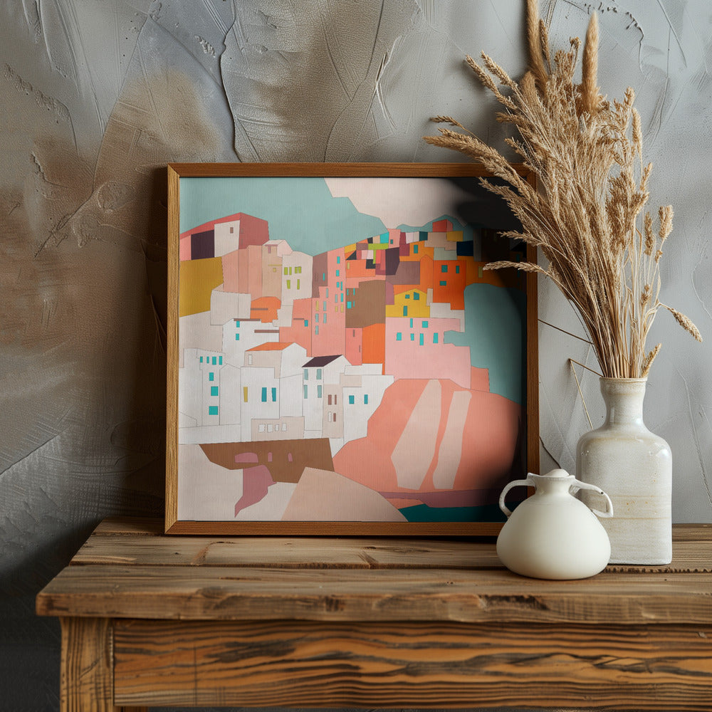 Vernazza 2 Kopie Poster och Canvastavla