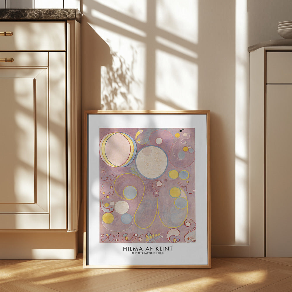 The Ten Largest No.8 Poster Poster och Canvastavla