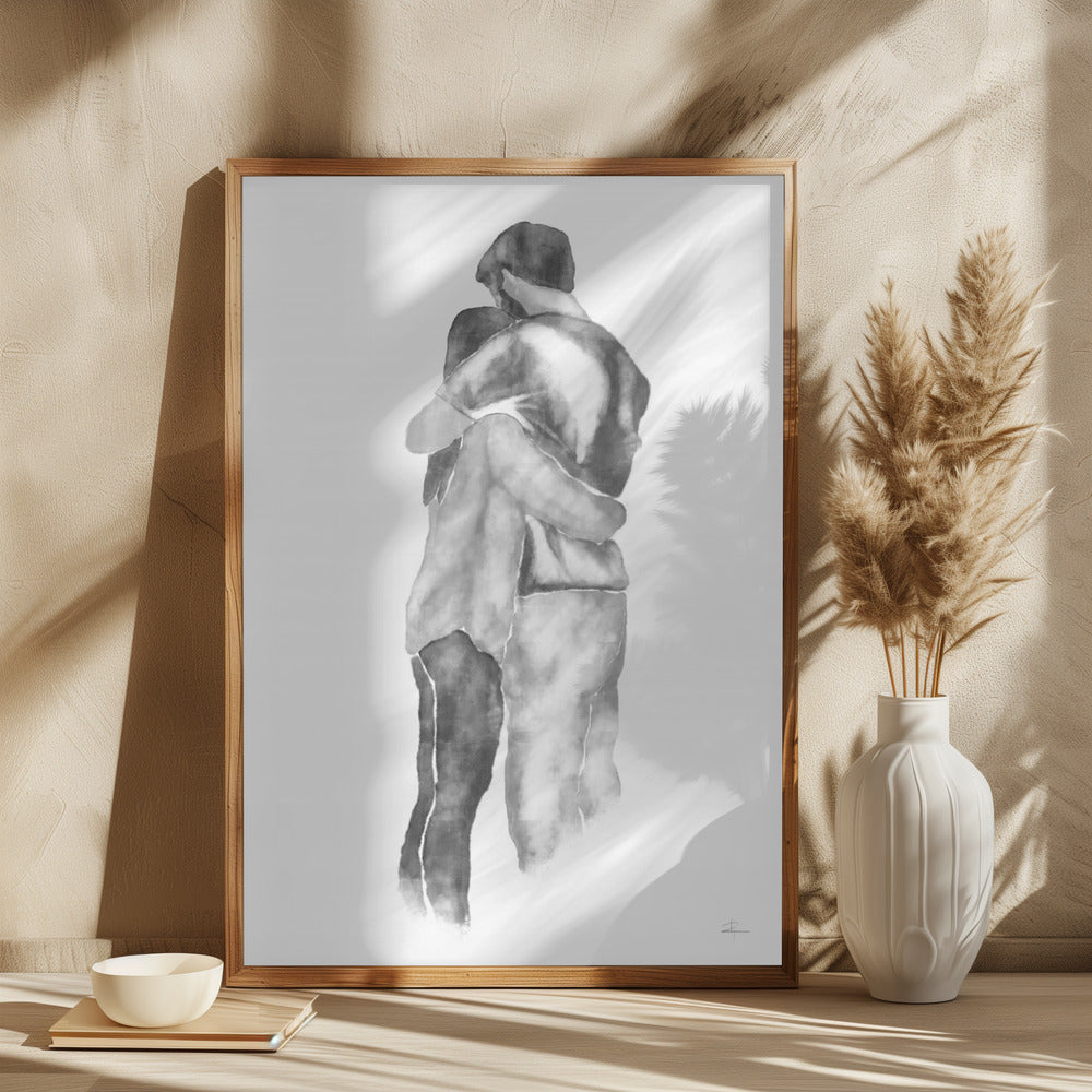 Embrace Poster och Canvastavla