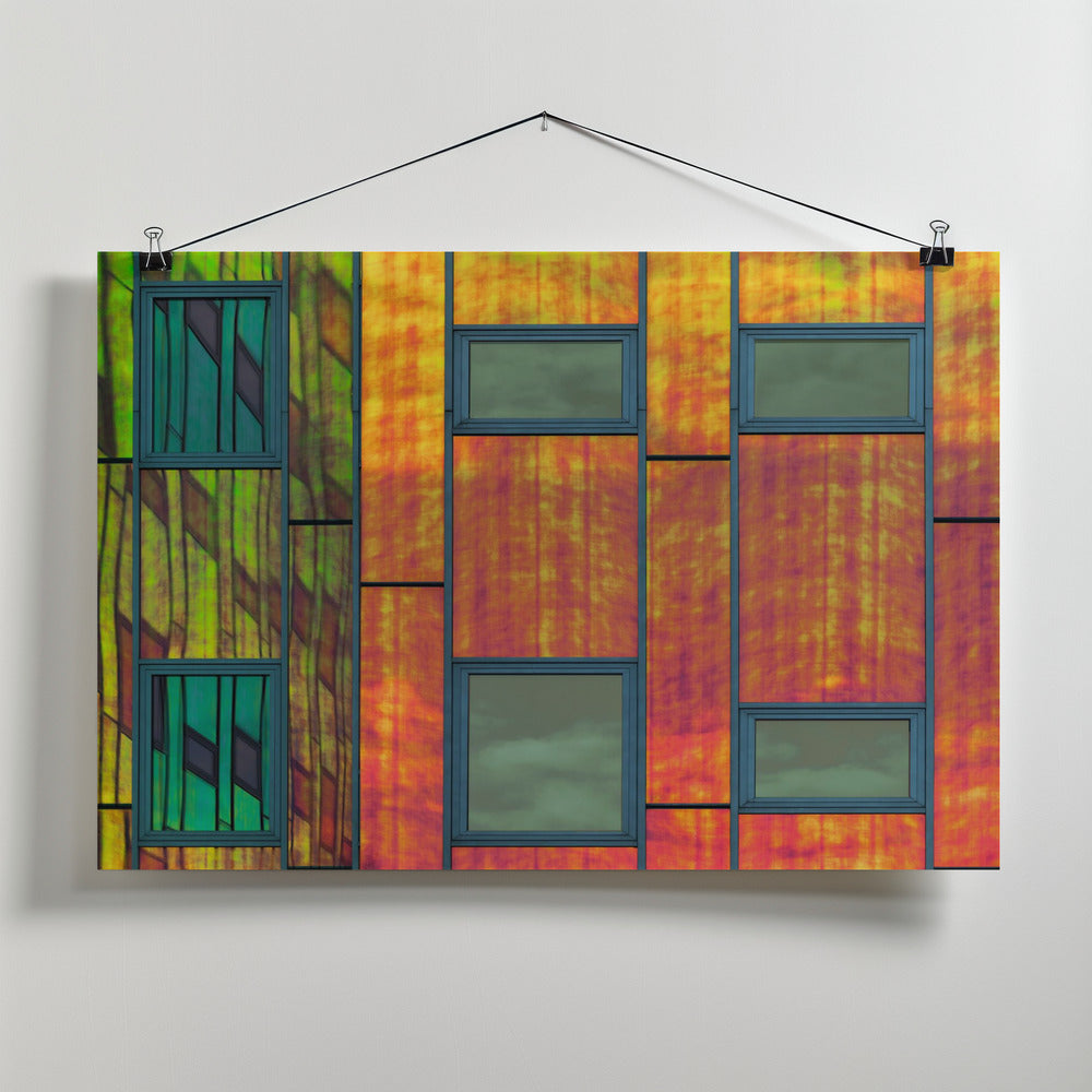 Colour reflections Poster och Canvastavla