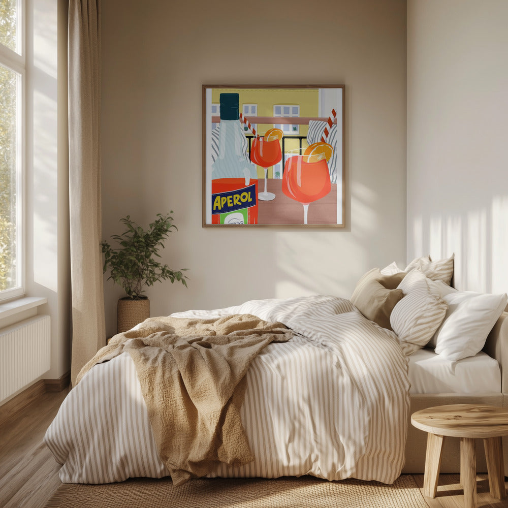 Balcony "Hygge" Poster och Canvastavla