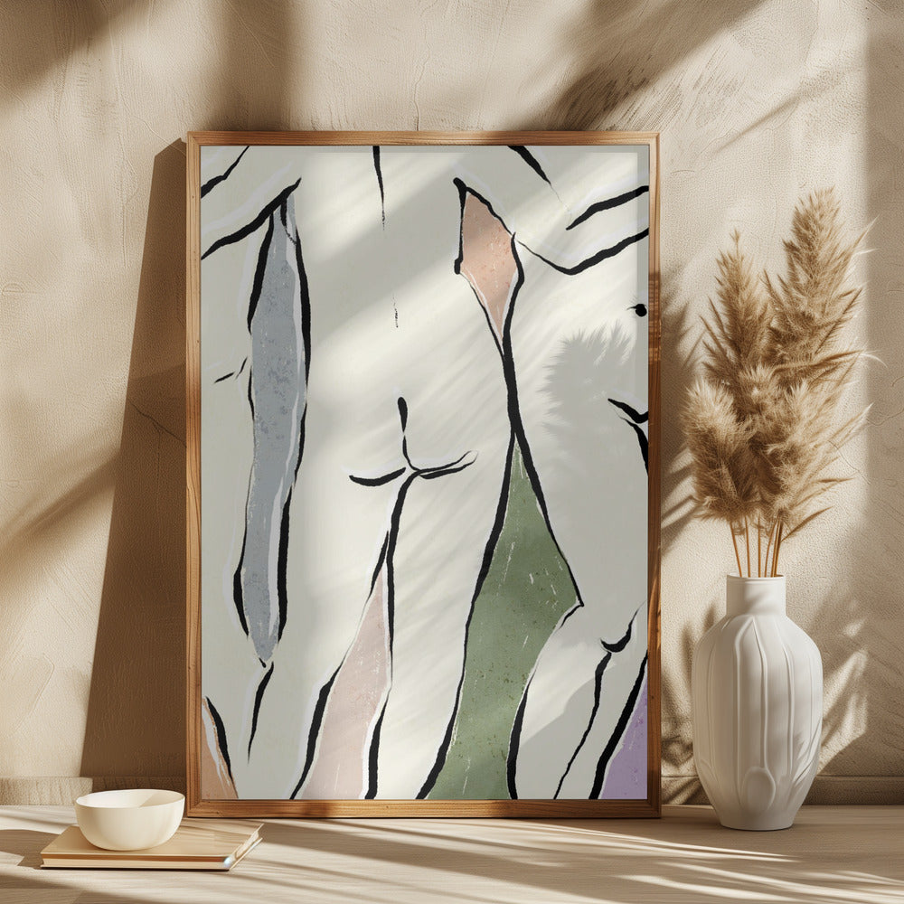 In The Bathhouse Poster och Canvastavla