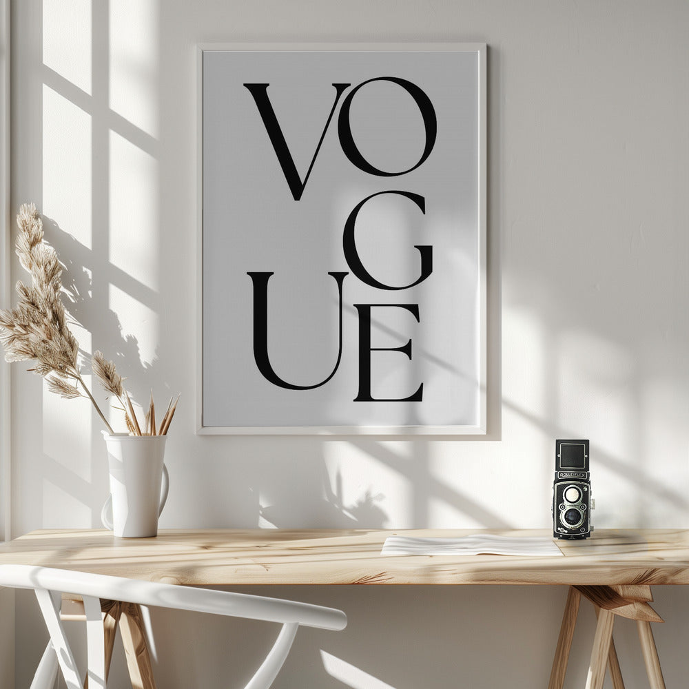 Vogue Poster och Canvastavla