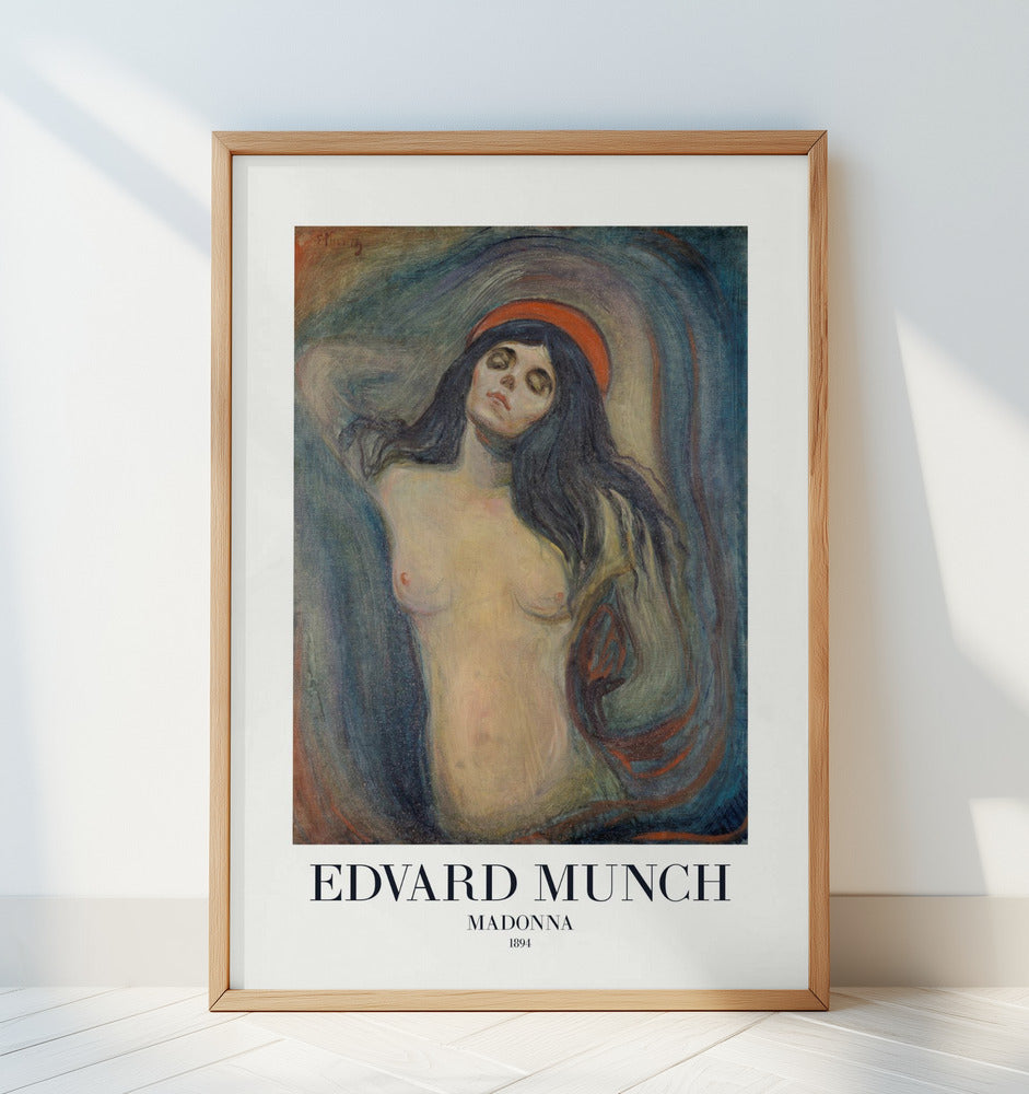 Madonna 1894 Poster och Canvastavla