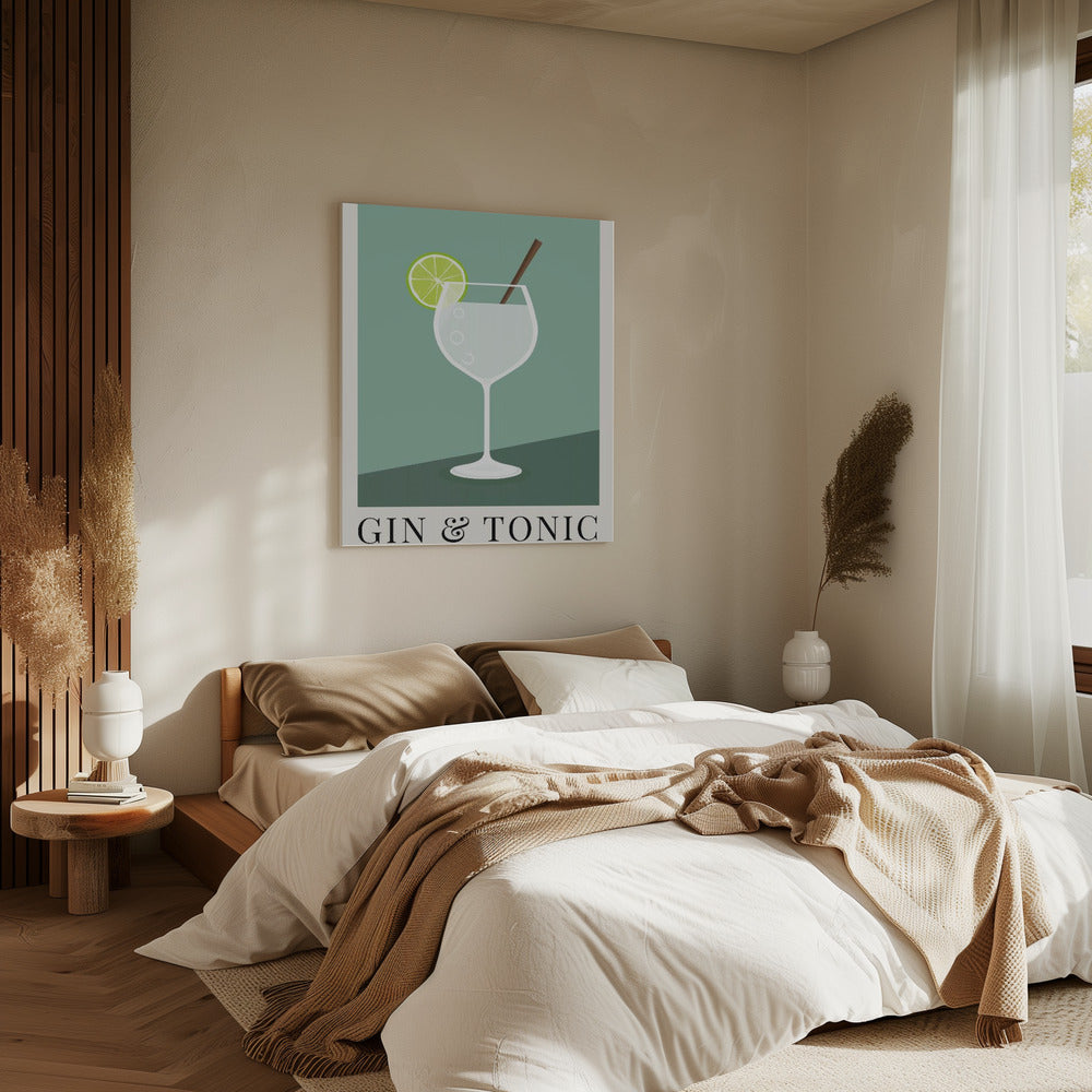 Gin & Tonic Poster och Canvastavla