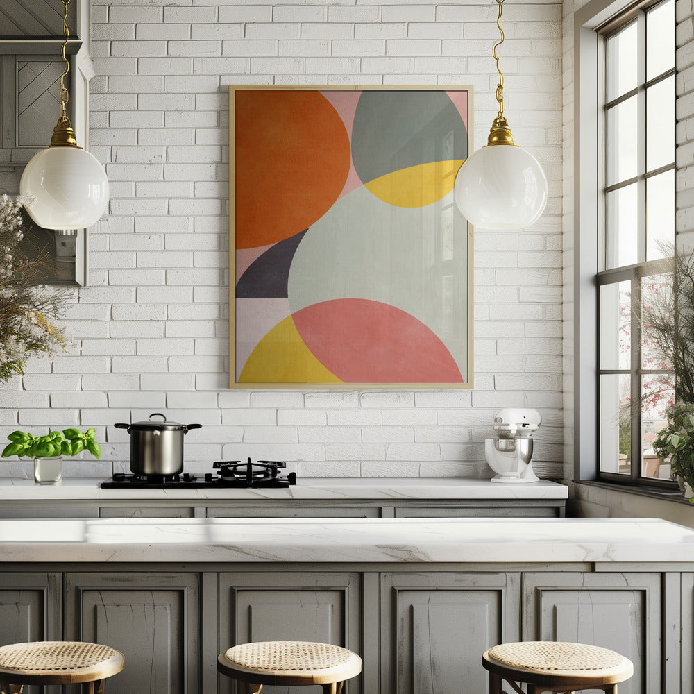 Friendly Colors1 Poster och Canvastavla