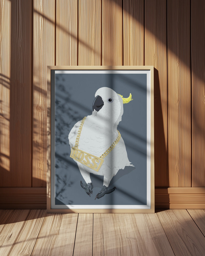 Swag Parrot Poster och Canvastavla