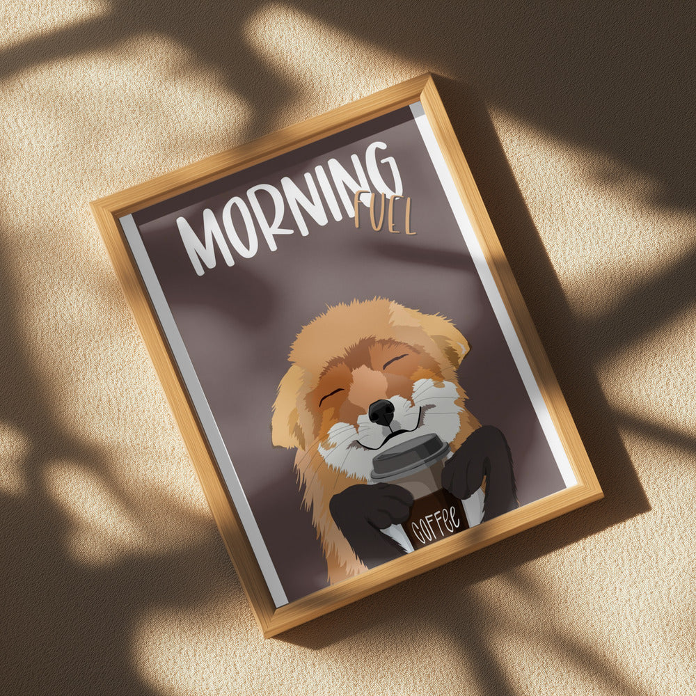 Morning Fuel Poster och Canvastavla