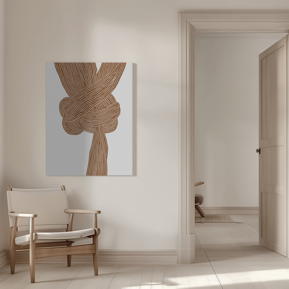 Knots No 4 Poster och Canvastavla