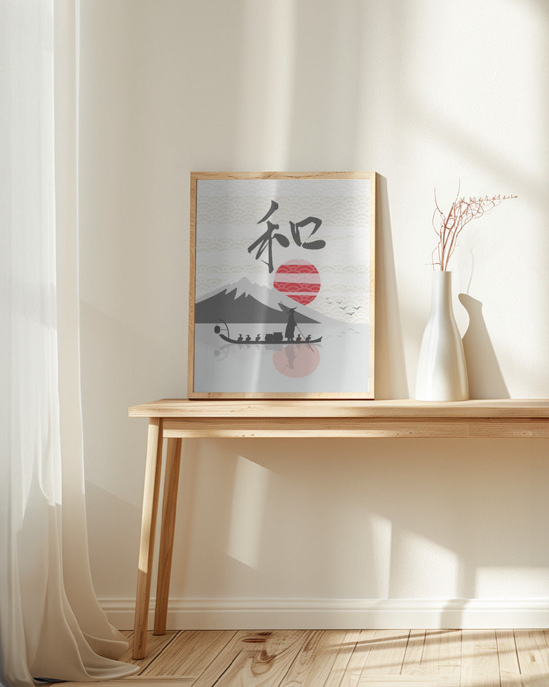 The Windblower Poster och Canvastavla