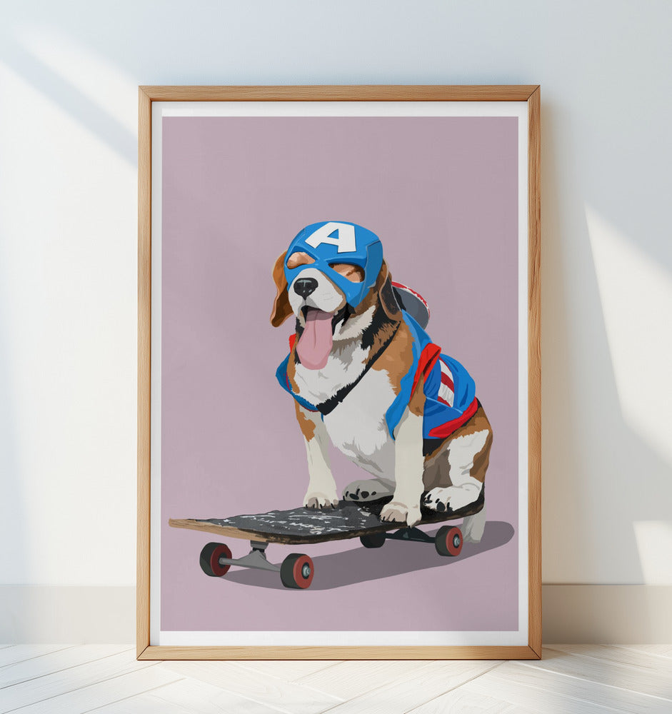 My Kind Of Hero Poster och Canvastavla