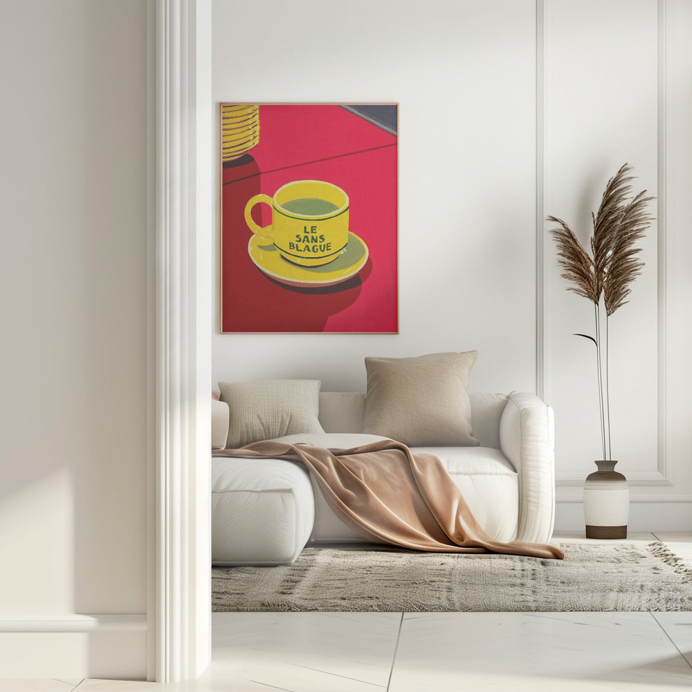 Le Sans Blague Poster och Canvastavla