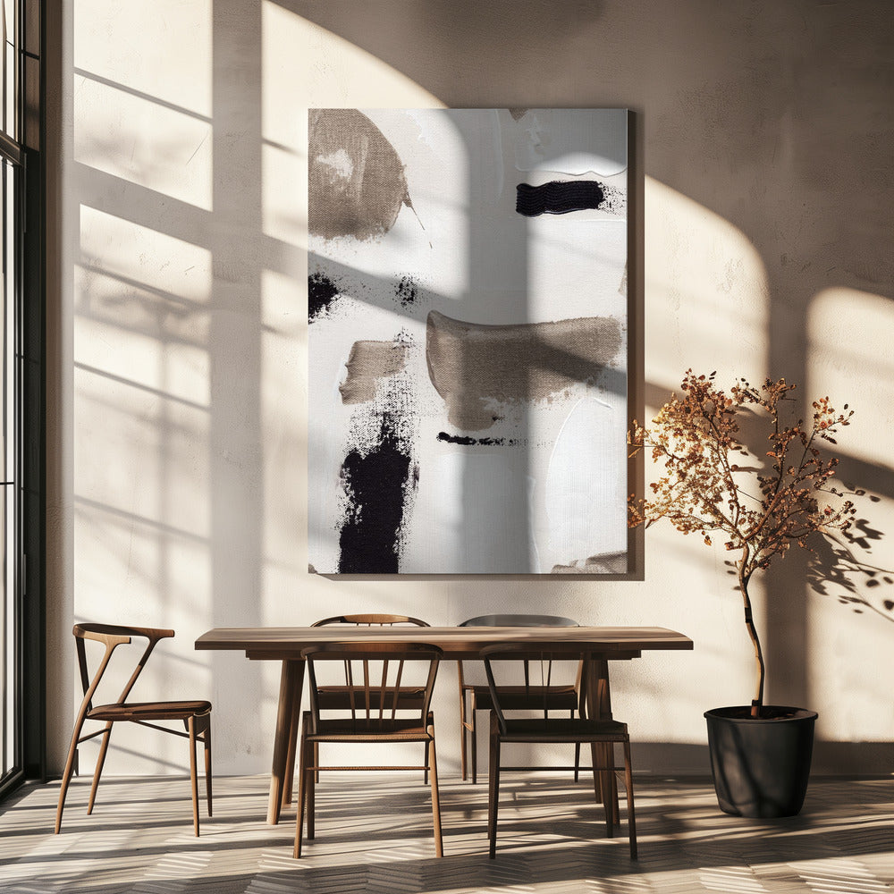 Abstract Swipes No 2 Poster och Canvastavla