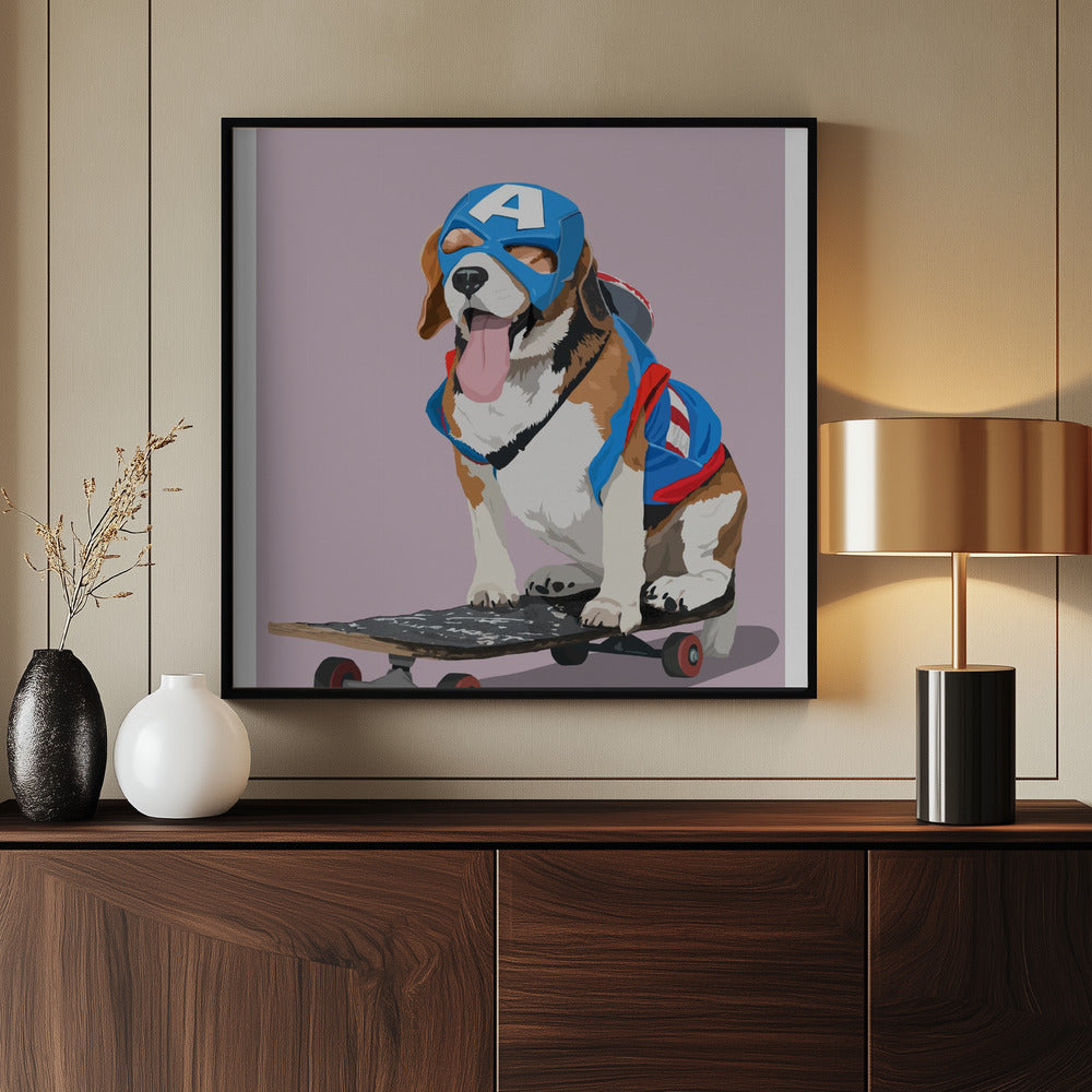 My Kind Of Hero Poster och Canvastavla