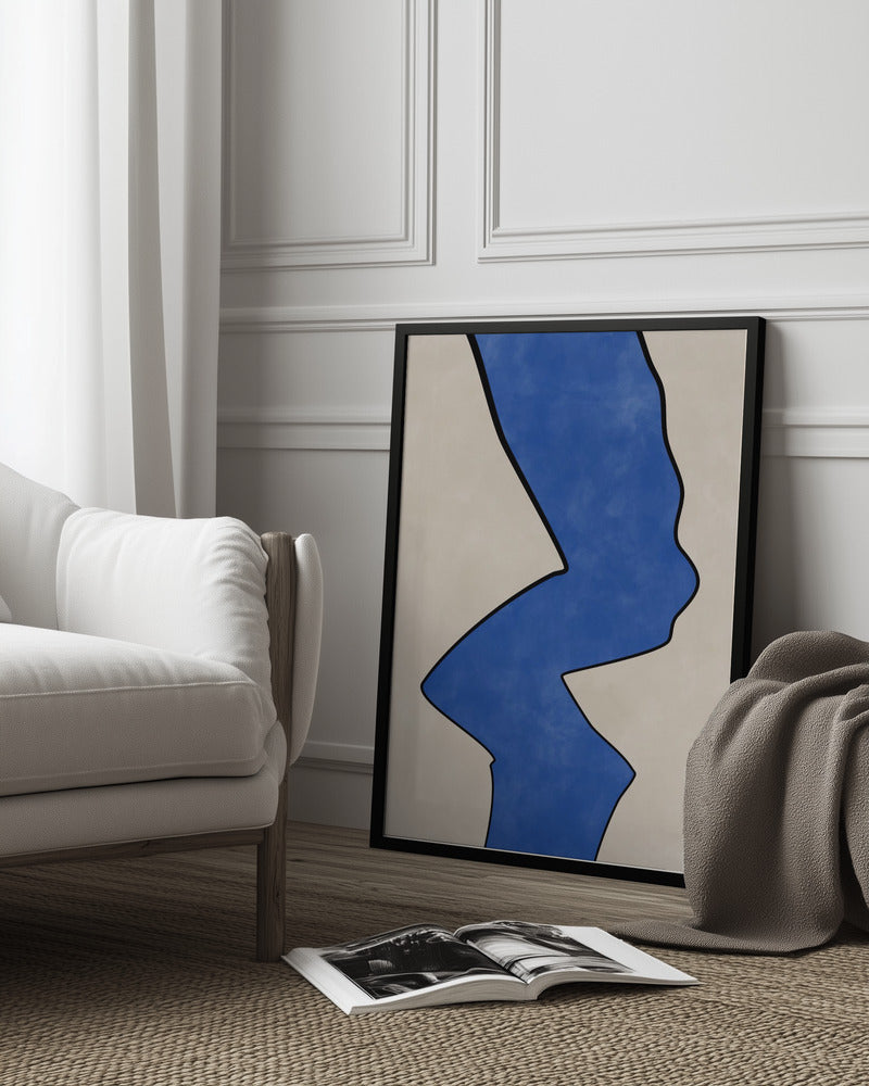 3x4 Aspectratio Indigo8 Poster och Canvastavla