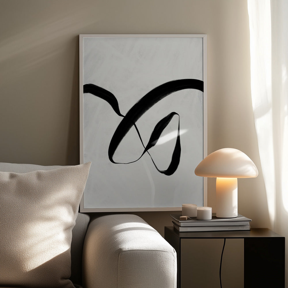 Blackstrokesno9 Poster och Canvastavla