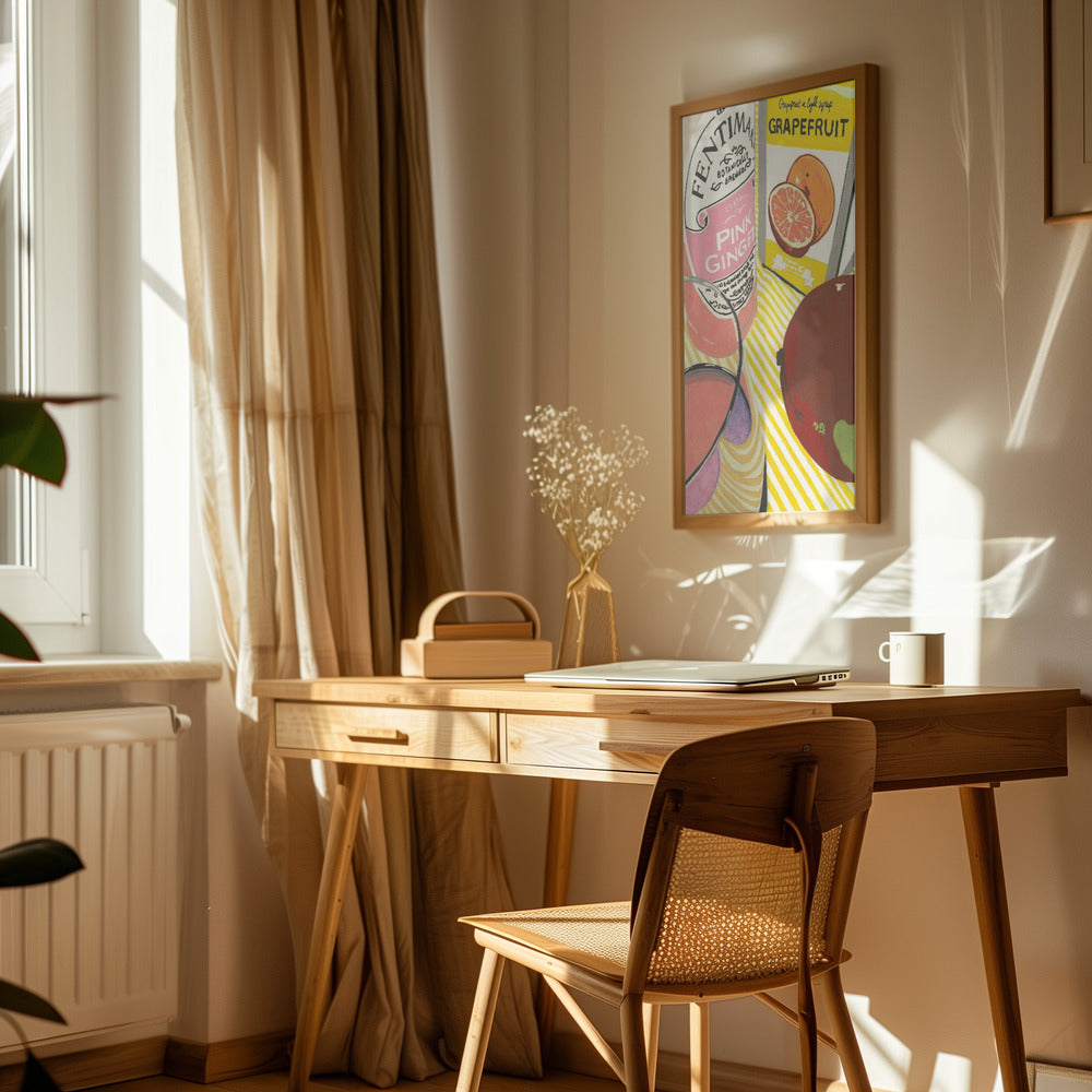 Fentimans Pink Ginger Poster och Canvastavla