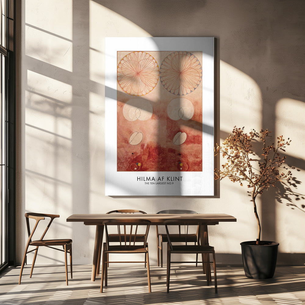 The Ten Largest No.9 Poster Poster och Canvastavla