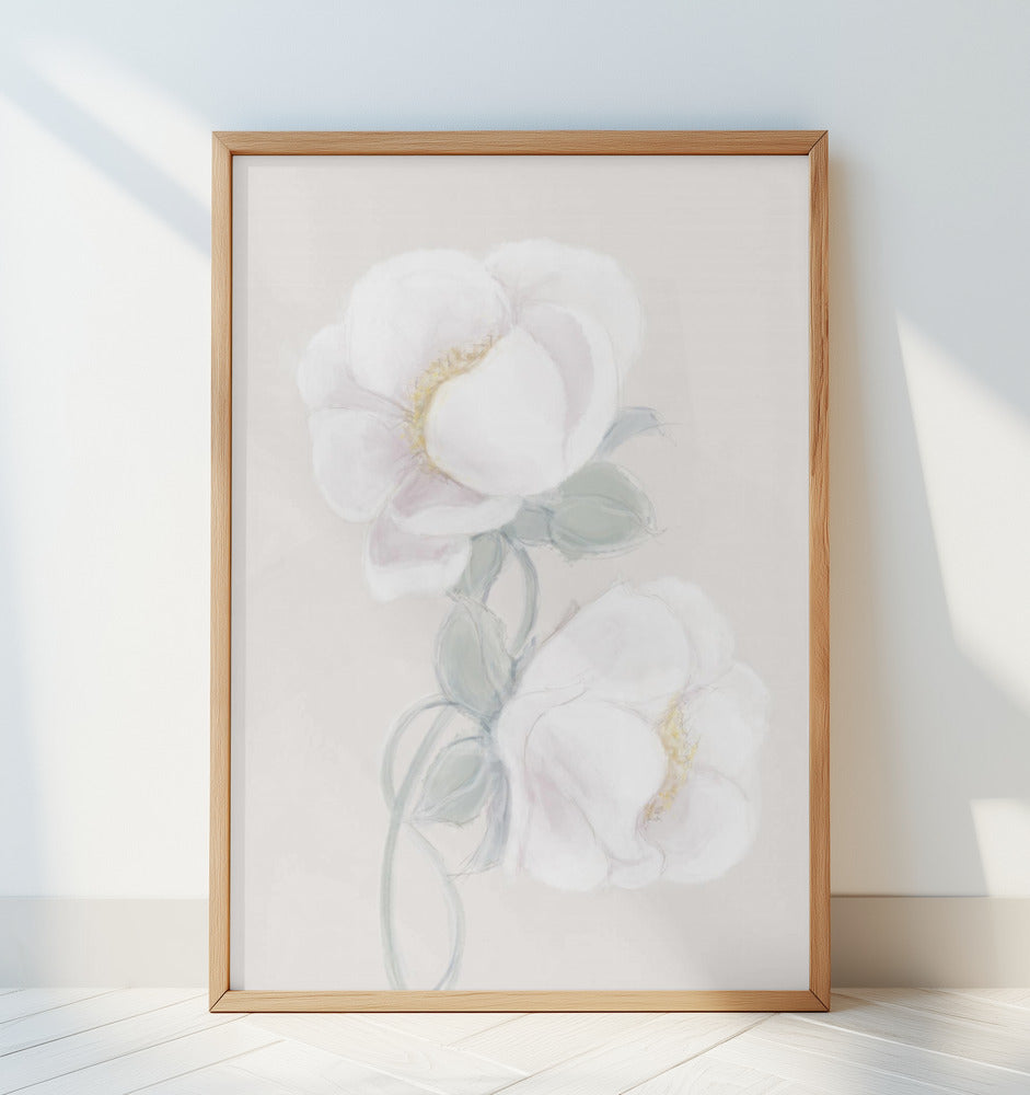 Lush Peony Poster och Canvastavla