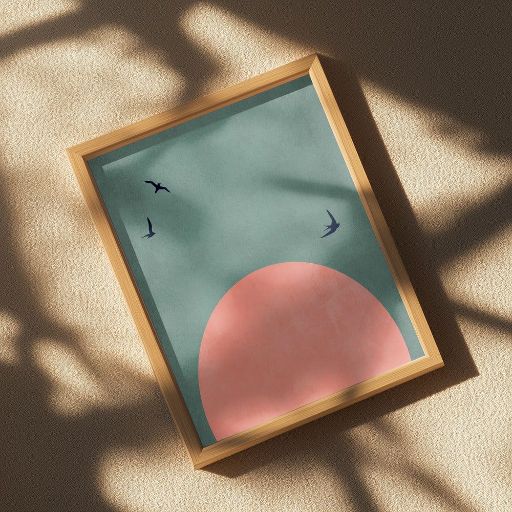 A Beautiful Day Poster och Canvastavla