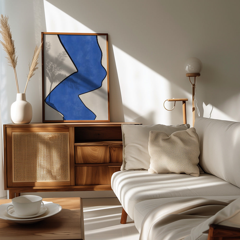 3x4 Aspectratio Indigo8 Poster och Canvastavla