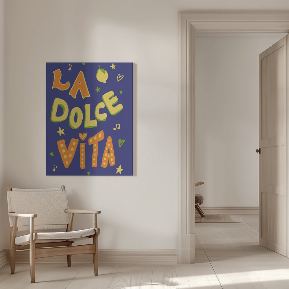 La Dolce Vita Poster och Canvastavla