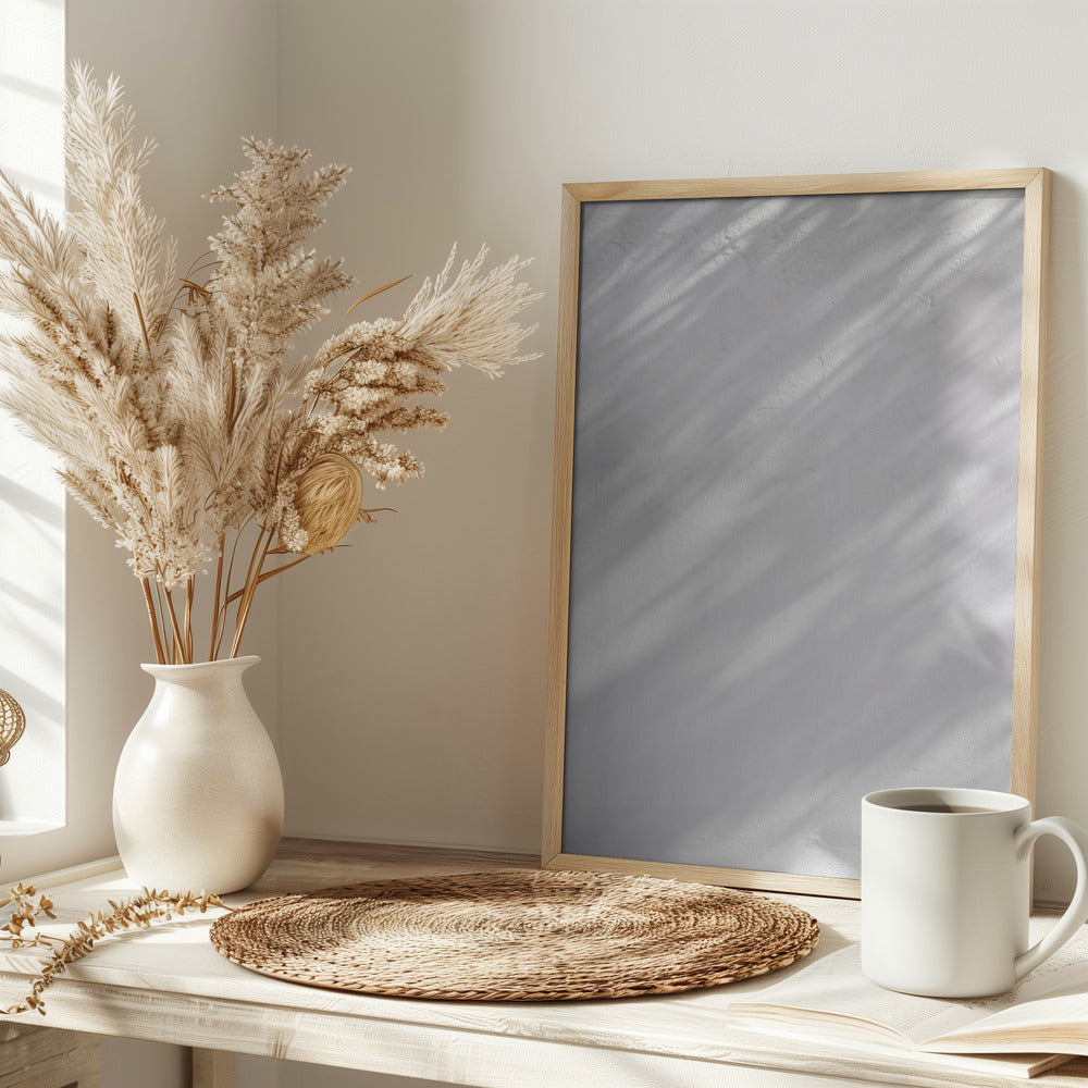 Shades of White in Morocco Poster och Canvastavla