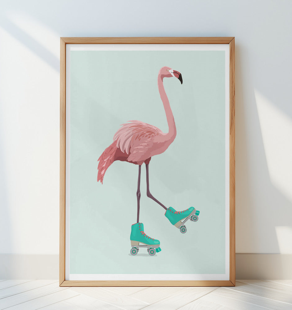 Flamingogo Poster och Canvastavla