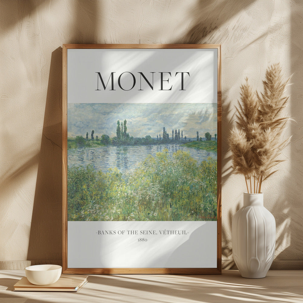 Banks Of The Seine Poster och Canvastavla