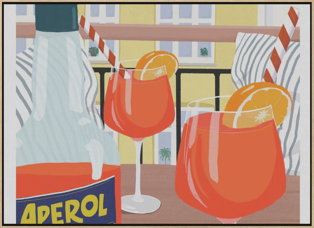 Balcony "Hygge" Poster och Canvastavla