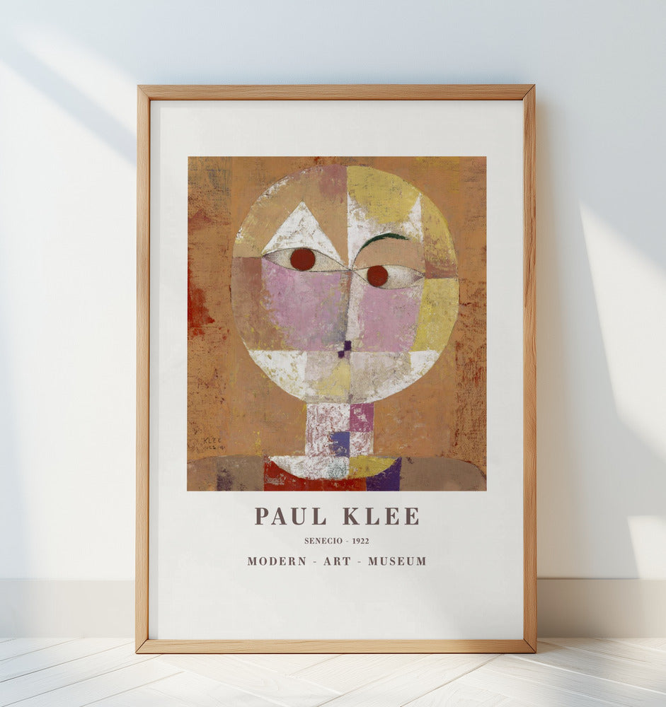 Senecio Baldgreis 1922 Poster och Canvastavla