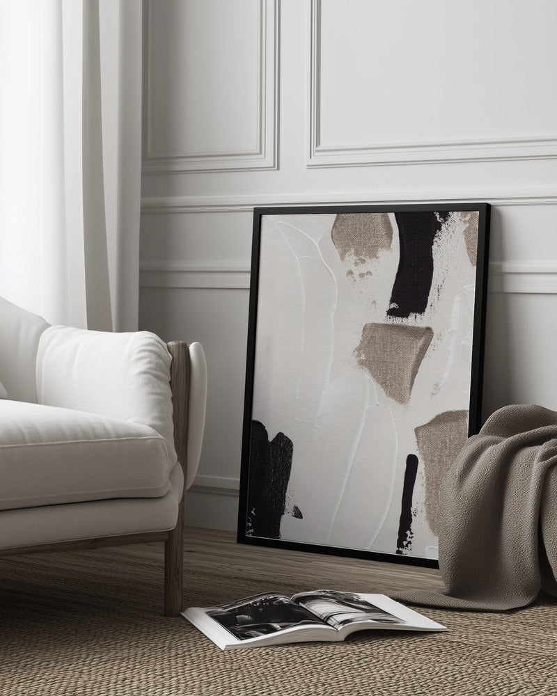 Abstract Swipes No 3 Poster och Canvastavla