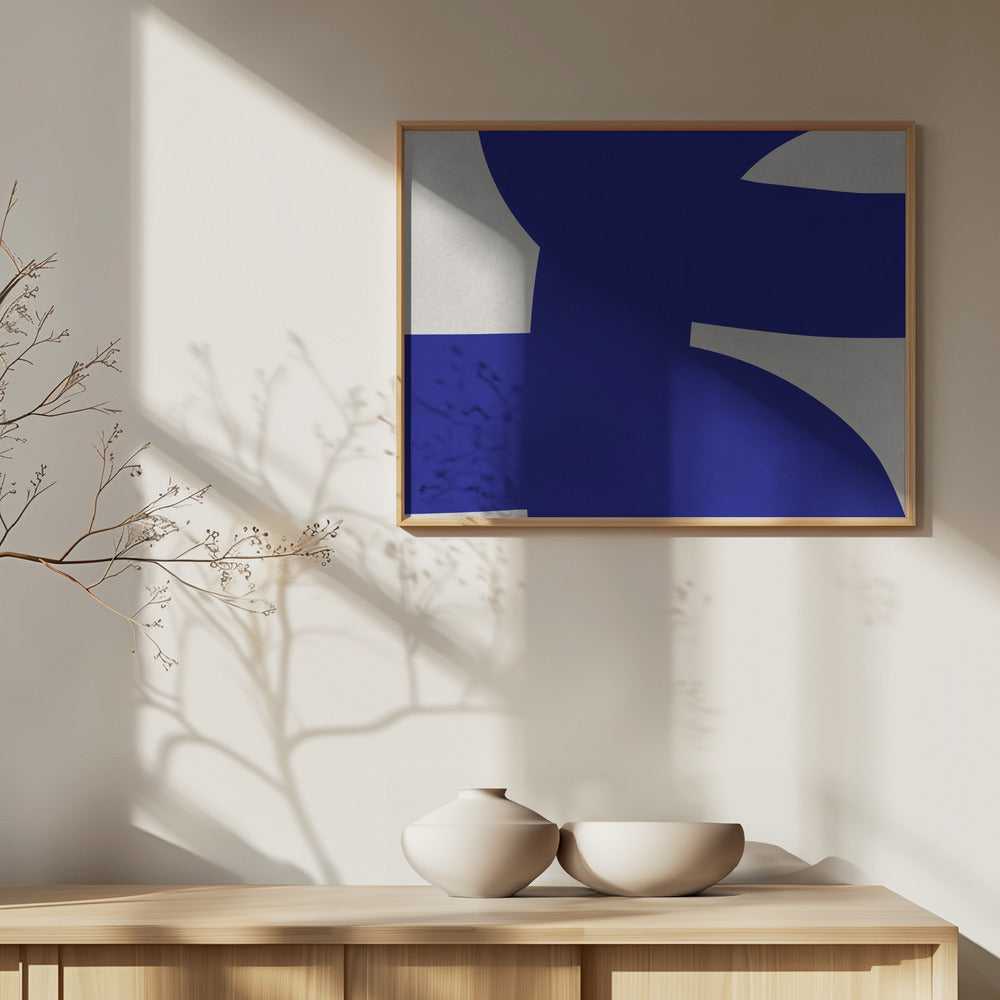 Undulating curves 5 Poster och Canvastavla