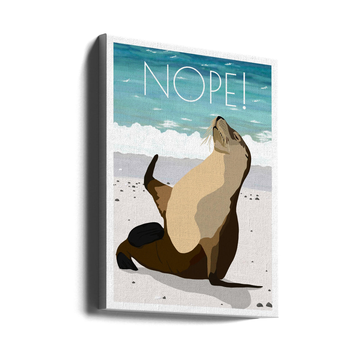 Nope! Poster och Canvastavla