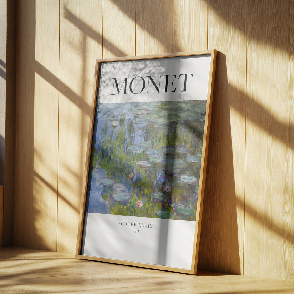 Water Lilies 1915 Poster och Canvastavla