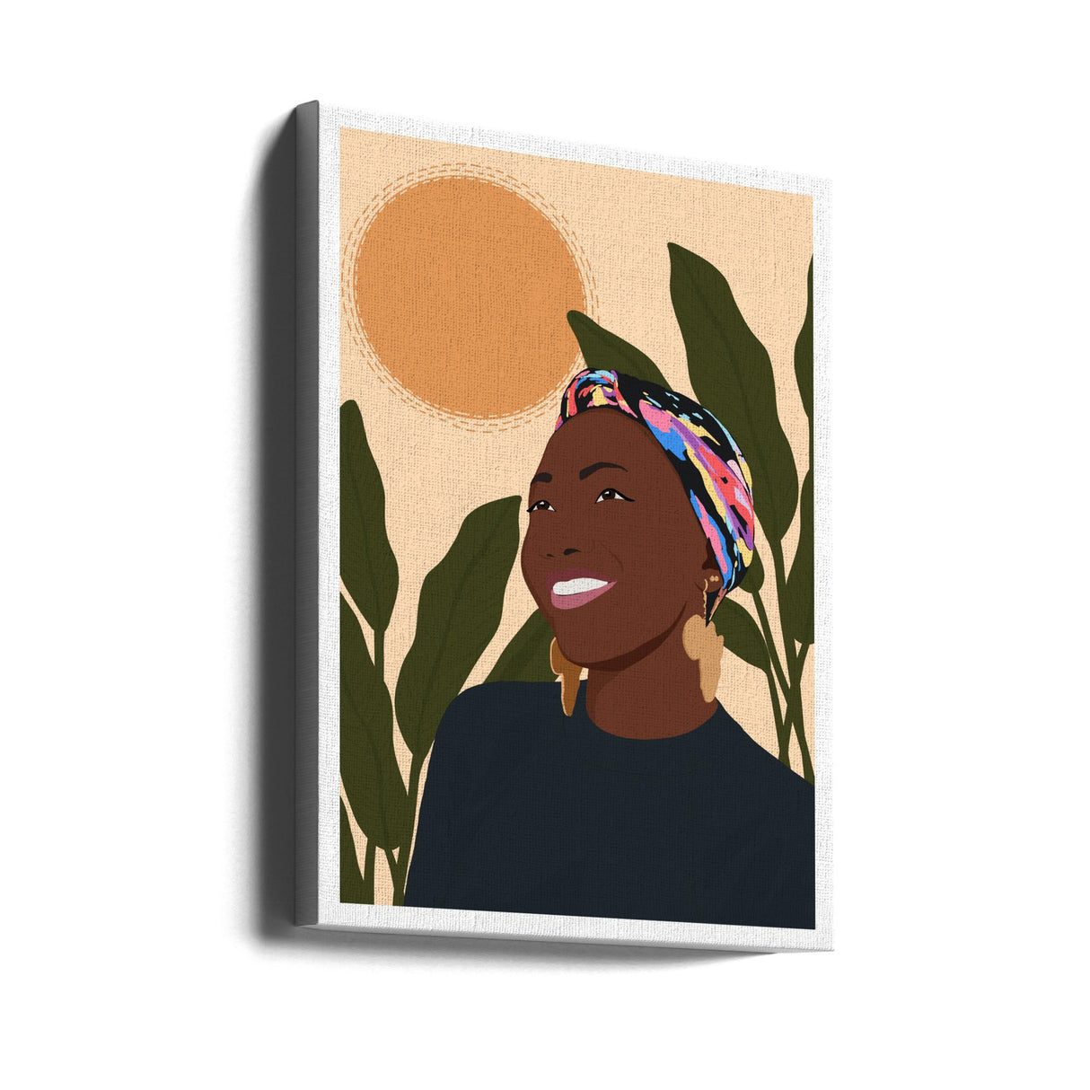 Sunny smile Poster och Canvastavla