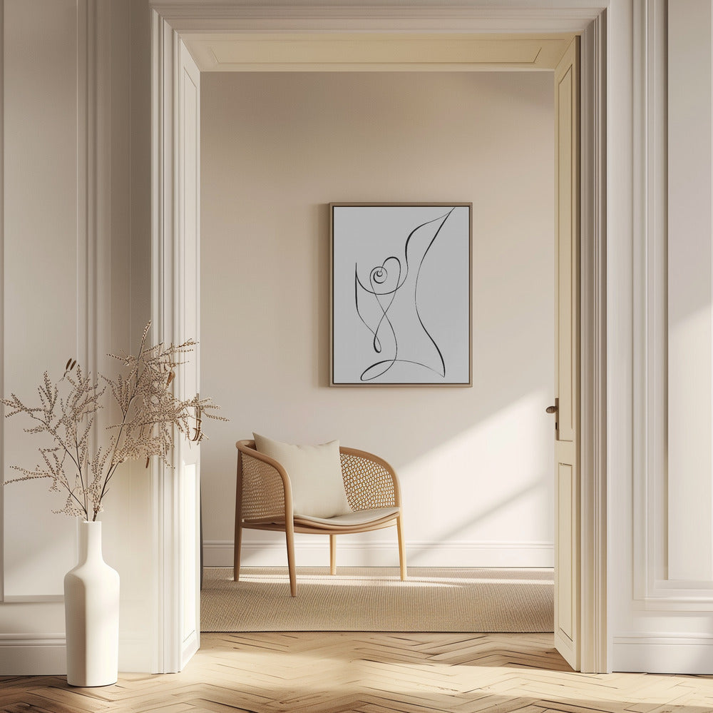 Heart Poster och Canvastavla