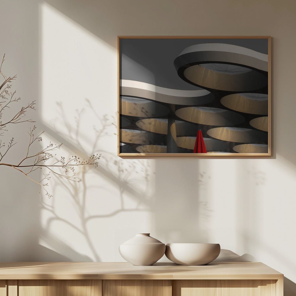 Golden Canopy Poster och Canvastavla