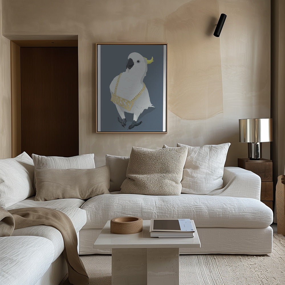 Swag Parrot Poster och Canvastavla