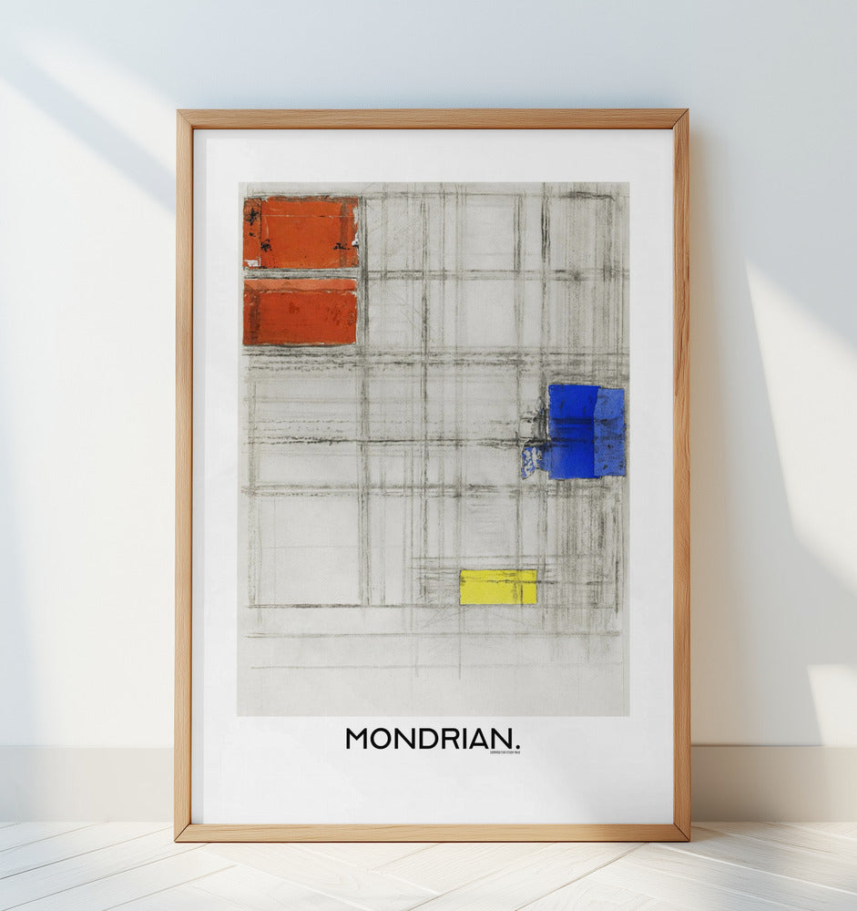 Study for a Composition Poster och Canvastavla