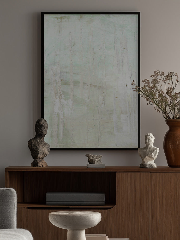 Textured cloud dancer mural Poster och Canvastavla